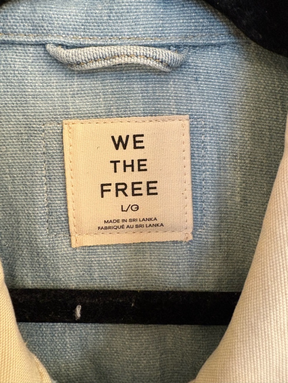 NWT We The Free Lemon Denim Jacket - Picture 7 of 16